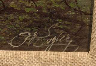 Josef Kugler Off to Seven Springs Original Oil on Canvas HAND SIGNED 