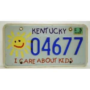 US Nummernschild KENTUCKY Kennzeichen # Kinder / Sonne Motiv # Auto 