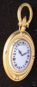 Danecraft Grand Pocket Time Watch Clock Brooch DC245  