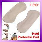 Insole Liner 1 Pair High Heel Shoes Back Cushion Leather Pad Protector 
