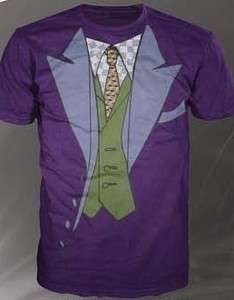Joker Dark Knight Tee T Shirt S M L XL 2XL Costume Tee New Cosplay 