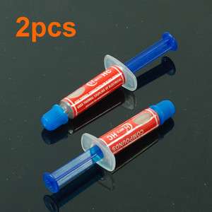 2X Thermal Grease Paste Compound Tube CPU Heat Sink PC  