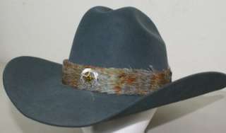 Brand New GIDDY YUP Feather Hatband RAWHIDE Pheasant Crest HATBAND 