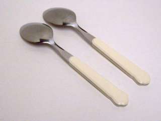 Pfaltzgraff Snow Village Soup Spoons Stainless NEW  