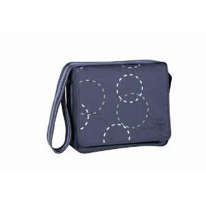 Lässig LMB1030302   Classic Messenger Bag, Design Circles, Farbe 