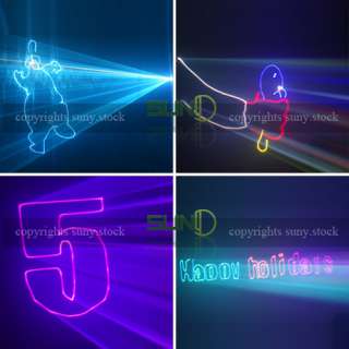   Full Color Animation Laser Stage Lighting DJ Party Show DMX  