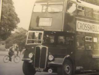 Rhondda Line AEC Regent Bus In Cardiff # 130 Ferndale   1954 