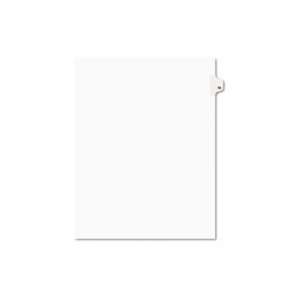  Avery White Legal Index Dividers (1078)