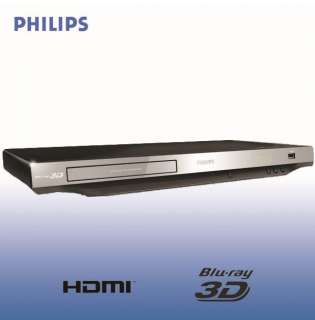 PHILIPS BDP 3282/05 3D BLU RAY DVD PLAYER FULL 1080P HD 3D DivX PLUS 
