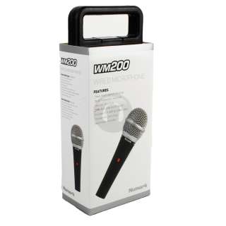 New Numark WM200 Professional Durable Vocal Microphone DJ PA Disco 