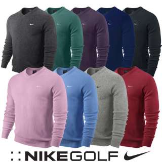 Nike Golf 2011 Seamless Lambs Wool V Neck Sweater  