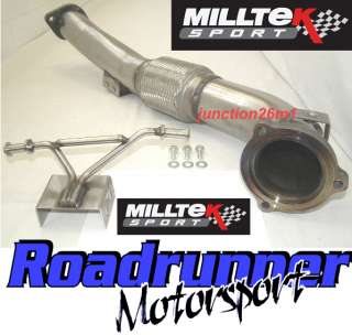 BRAND NEW MILLTEK STAINLESS STEEL DOWNPIPE TO FIT FORD FOCUS RS MK2