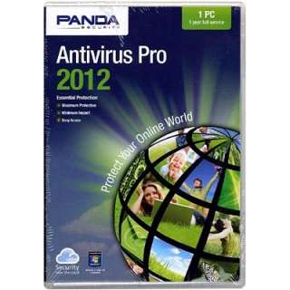 Panda Antivirus Pro 2012   1 Pack of Software for 1 PC 1 Year  