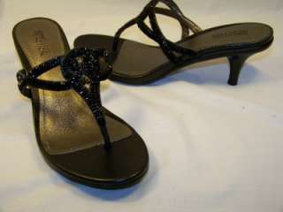 KENNETH COLE Lush Life Black 6.5 Sandals Womens Shoes  