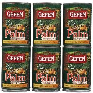 Gefen Heart of Palm Sliced, 14.1 oz, 6 pk  Grocery 