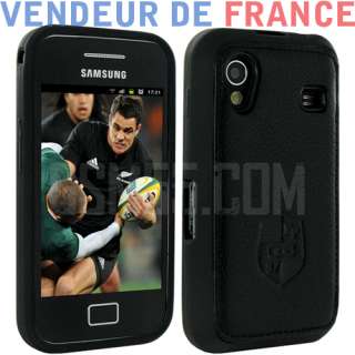   Cuir Noir by Eden Park Rugby Legend pour Samsung S5830 Galaxy Ace