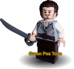 Lego PIRATES OF THE CARIBBEAN Minifigure   WILL TURNER  