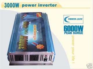 3000w power inverter 12V DC/220v AC power converter car  