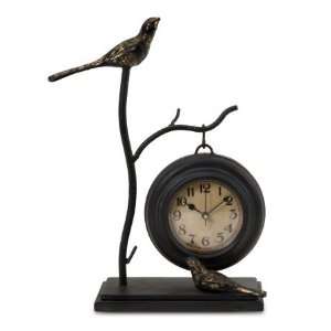  Imax Corporation 16159 Bird and Branch with Hanging Clock 