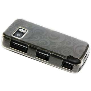   Magic Store   Black Gel Hard Case Cover For Nokia 5580 Xpress Muaic