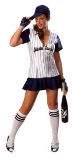 Nasty Curves Costume  Sexy Baseball Player Costume for Adults
