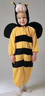 Toddler Bumble Bee Costume   Bumble Bee   Fuzzy polyester jumpsuit 