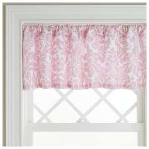  Kids Curtains Kids Pink Floral Printed Window Valance 