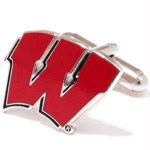 Cufflinks Wisconsin Badgers NCAA Logod Executive Cufflinks w/ Jewelry 