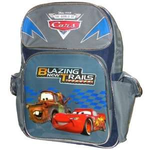    Disney Cars Lightning McQueen Grey Backpack Large Toys & Games