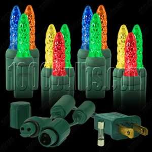  LED Christmas Lights   Multi Colored   Commercial Mini Light System 