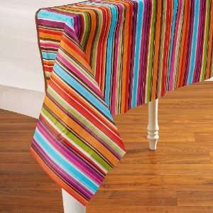    Lets Party By Amscan Stripe Style Paper Tablecover 