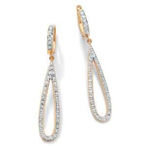   Jewelry Diamond Fascination 14k Gold Pear Shaped Earrings Jewelry