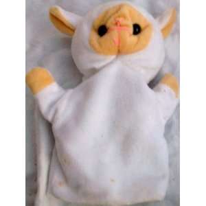  8 Plush White Lamb Hand Puppet Doll Toy Toys & Games