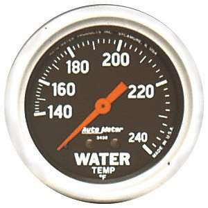   Meter 3433 2 5/8 Mechanical Water Temperature Gauge with 12 Tubing