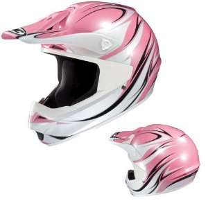  HJC CS MX Wave Full Face Helmet Small  Pink Automotive