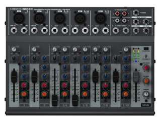 Behringer XENYX 1002B Premium 10 Input 2 Bus Mixer with XENYX Preamps 