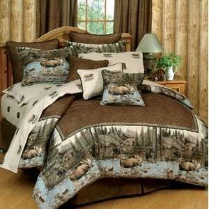  Big Moose Creek Comforter Set   Full