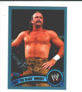 2011 Topps WWE BLUE #96 Jake The Snake Roberts 1720/2011  