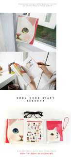 Jetoy Choo Choo Cat illustration Diary Journal Planner  