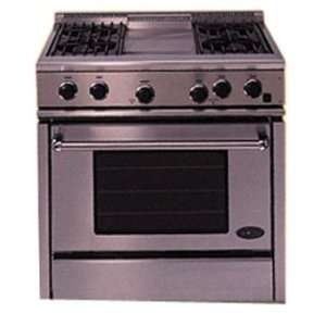  DCS 36 Inch Gas Range with Griddle   LP