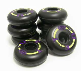 TRUE SPORT YOUTH Inline Skate Wheels 64mm 82a COMBO SET INCLUDES 