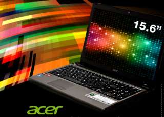 Acer Aspire AMD A Series A8 3500M(1.5GHz) Notebook, 4GB Memory, 500GB 