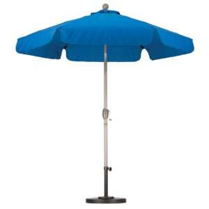  Aluminum 7.5 foot Pacific Blue Umbrella with stand Patio 