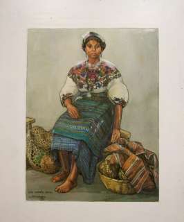 San Andres Xecul by CL Pettersen Print 1973  