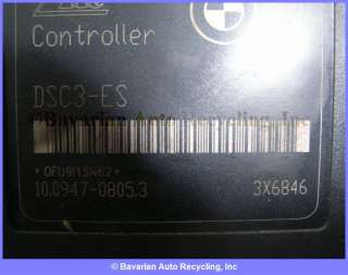 BMW ABS DSC Pump Control Unit E46 323 323i 323ci 323ci  