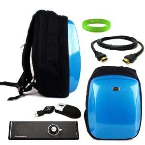  Offers This Kroo Carbon Fiber Look Blue EVA Shell Backpack for Acer 