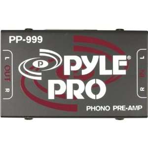 PYLE PP999 PHONO PREAMP POWER ADAPTER LINE LEVEL OUTPUT RECEIVER/AMP 