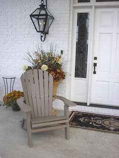 FOLDING OVERSIZE POLYWOOD Adirondack Chair SAND  