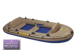 New Intex Excursion 5 Boat Set Inflatable Raft Dingy  