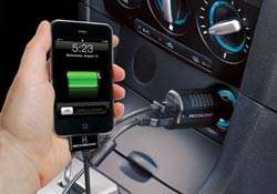 This iPad friendly dual port USB car charger provides you with a tool 